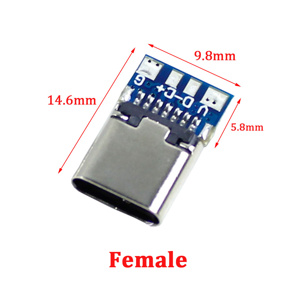 10 adet USB 3.1 Tip-C Konnektö - Pcb Holder Clamp incelemesi ve fiyatı