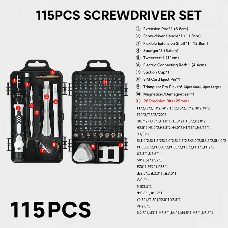 Taşınabilir 115'i 1 Arada Many - Electronics Repair Equipment incelemesi ve fiyatı