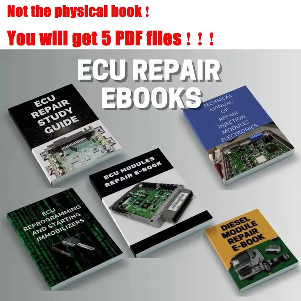ECU ECU Tamir Kılavuzları PDF  - Electronics Repair Guide incelemesi ve fiyatı